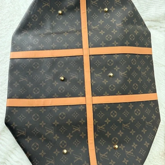 Louis Vuitton Brown Monogram Duffel Bag